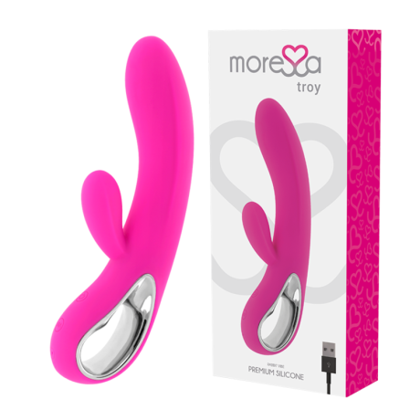 MORESSA - NELSON MASAJEADOR PUNTO G PREMIUM SILICONE RECARGABLE