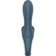 VIBRADOR ANAL INFLÁVEL AIR PUMP BOOTY 2 CINZA ESCURO 17.5CM