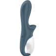 VIBRADOR ANAL INFLÁVEL AIR PUMP BOOTY 2 CINZA ESCURO 17.5CM