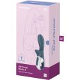 VIBRADOR ANAL INFLÁVEL AIR PUMP BOOTY 2 CINZA ESCURO 17.5CM