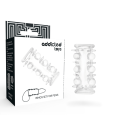 MANGA PARA PÉNIS TRANSPARENTE ADDICTED TOYS