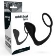 PLUG ANAL COM ANEL PENIANO PRETO 10X3.5CM
