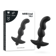 ADDICTED TOYS ANAL MASSAGER COM VIBRAÇÃO PRETO