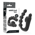 MASSAGADOR ANAL PROSTÁTICO COM VIBRAÇÃO ADDICTED TOYS