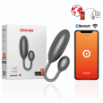 ONINDER – DENVER OVO VIBRATÓRIO PRETO 7 X 2,7 CM APLICATIVO GRATUITO