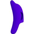PRETTY LOVE – DELPHINI POWERFUL VIBRADOR DEDO AZUL ESCURO
