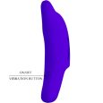 PRETTY LOVE – DELPHINI POWERFUL VIBRADOR DEDO AZUL ESCURO