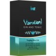 INTT – POTENTE ESTIMULANTE ÍNTIMO GEL VIBRADOR LIQUIDO GIN & TONIC 15ML