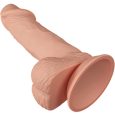 BEAUTIFUL ENCOUNTER ZEBULON DILDO REALÍSTICO E FLEXÍVEL 19,4 CM – CARNE