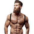 FETISH SUBMISSIVE ATTITUDE – ARNÊS ECOPIEL ESPALDA HOMBRE