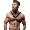 FETISH SUBMISSIVE ATTITUDE – ARNÊS ECOPIEL PECHO CRUZADO HOMBRE