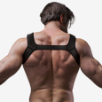 ARNÊS DE NEOPRENE PRETO M
