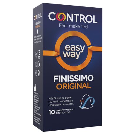 PRESERVATIVOS EASY WAY FINISSIMO ORIGINAL 10 UNI. | CONTROL