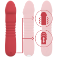 VIBRADOR JUNI UP&DOWN VERMELHO 17.3X3.75CM | INTENSE