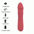 VIBRADOR JUNI UP&DOWN VERMELHO 17.3X3.75CM | INTENSE