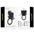 ANEL COQUETE CHIC DESIRE BORBOLETA COM VIBRADOR PRETO/OURO