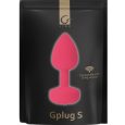 G-VIBE – FUNTOYS GPLUG ANAL VIBRADOR RECARGABLE GRANDE ROSA NEON 3.9CM