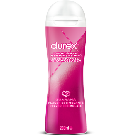 LUBRIFICANTE PARA MASSAGENS GUARANÁ 200ML | DUREX