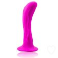PLUG ANAL PASSION COM VENTOSA ROXO 13.5X3CM