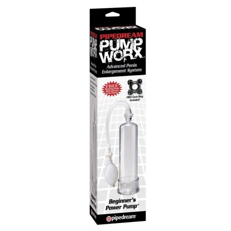 PUMP WORX - BOMBA DE ERECCION DE SILICONA TRANSPARENTE