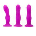 PLUG ANAL REALISTA BOOTY PASSION ROXO 16.5X3.5CM