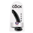 KING COCK 7 COCK BLACK 17.8 CM