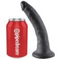 KING COCK 7 COCK BLACK 17.8 CM