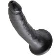 KING COCK 7 COCK BLACK 17.8 CM