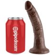 KING COCK 7 COCK BLACK 17.8 CM