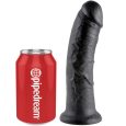 KING COCK – 7 PENE NEGRO 17.8 CM