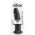 KING COCK – 9 PENE NEGRO 22.9 CM