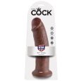 KING COCK 10 DILDO CASTANHO 25.4 CM