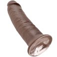 KING COCK 10 DILDO CASTANHO 25.4 CM