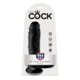 KING COCK 8 COCK BLACK WITH BALLS 20.3 CM