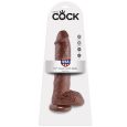 KING COCK – 9 PENE REALÍSTICO NATURAL 22.9 CM
