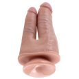 KING COCK DOUBLE PENETRATOR CARNE