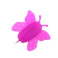 BAILE – ESTIMULADOR DE CLÍTORIS MARIPOSA LOVE EGGS 12 VELOCIDADES LILA CONTROL REMOTO
