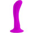 PLUG ANAL PASSION COM VENTOSA ROXO 13.5X3CM
