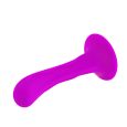 PLUG ANAL PASSION COM VENTOSA ROXO 13.5X3CM