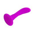 PLUG ANAL PASSION COM VENTOSA ROXO 13.5X3CM