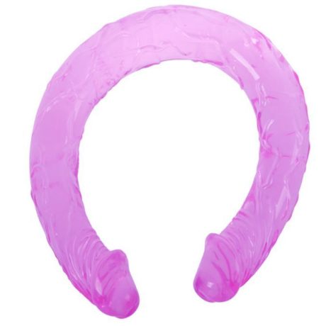 BAILE DILDO DUPLO ROXO