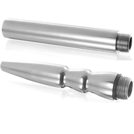 KIT DE ADAPTADORES PARA DUCHE VAGINAL OU ANAL 5UNI. | METAL HARD