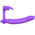 FANTASY C-RINGZ ANÉL PÉNIS SILICONE DOUBLE VIBRATOR COELHO