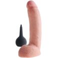 EJACULADOR NATURAL DILDO REALÍSTICO KING COCK 22.86CM