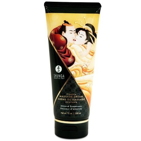 CREME DE MASSAGEM AROMA AMÊNDOA DOCE 200ML | SHUNGA