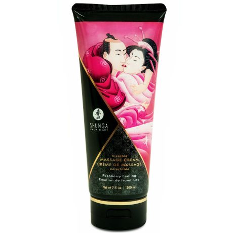 CREME DE MASSAGEM AROMA FRAMBOESA 200ML | SHUNGA