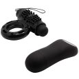 BAILE ANEL PARA PÉNIS CONTROLO REMOTO PRETO 20V