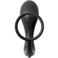 PLUG ANAL COM ANEL PENIANO ASS-GASM COCKRING ADVANCED PRETO 10.1X4CM | ANAL FANTASY