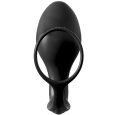 PLUG ANAL COM ANEL PENIANO ASS-GASM COCKRING ADVANCED PRETO 10.1X4CM | ANAL FANTASY