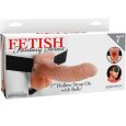 FETISH FANTASY SÉRIE 7 ARNÊS OCO COM ESFERAS 17,8 CM CARNE
